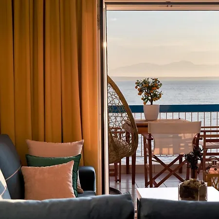 Seafront Luxury President Aegean Sunset